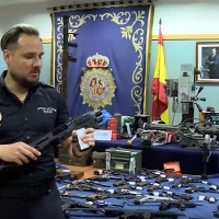 Desarticulan una de las mayores redes criminales dedicada al tráfico ilícito de armas en España