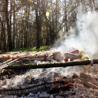 Prohibido encender barbacoas y hogueras durante el peligro alto de incendio