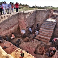 Las misteriosas &#39;Casas del Turuñuelo&#39; en Guareña, más cerca de ser lugar protegido