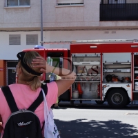 Incendio en vivienda en San Fernando (Badajoz) y accidente en La Garrovilla