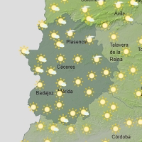 Suben las temperaturas este domingo en Extremadura