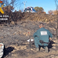 La Guardia Civil investiga a una persona por un delito de incendio forestal en Cáceres