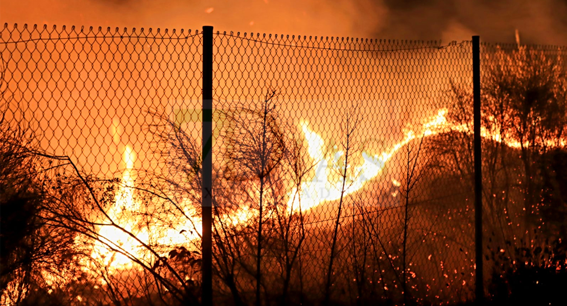 REPOR - Incendio declarado nivel 1 en Lobón (Badajoz)