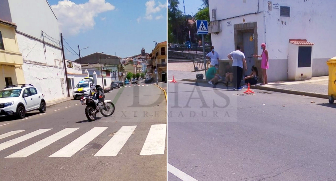 Dos motoristas hospitalizados tras un accidente en Alcuéscar (Cáceres)