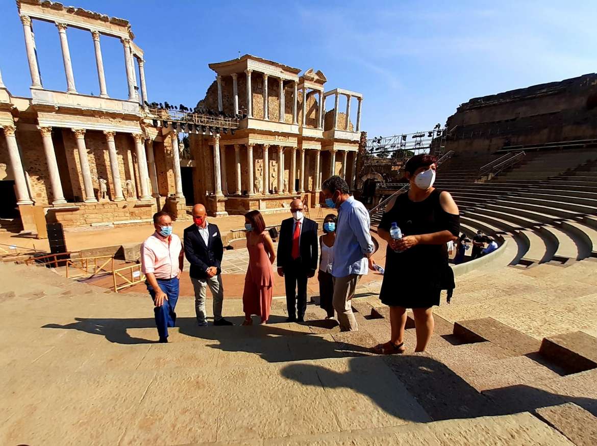 Así ha quedado el Teatro Romano de Mérida tras su remodelación