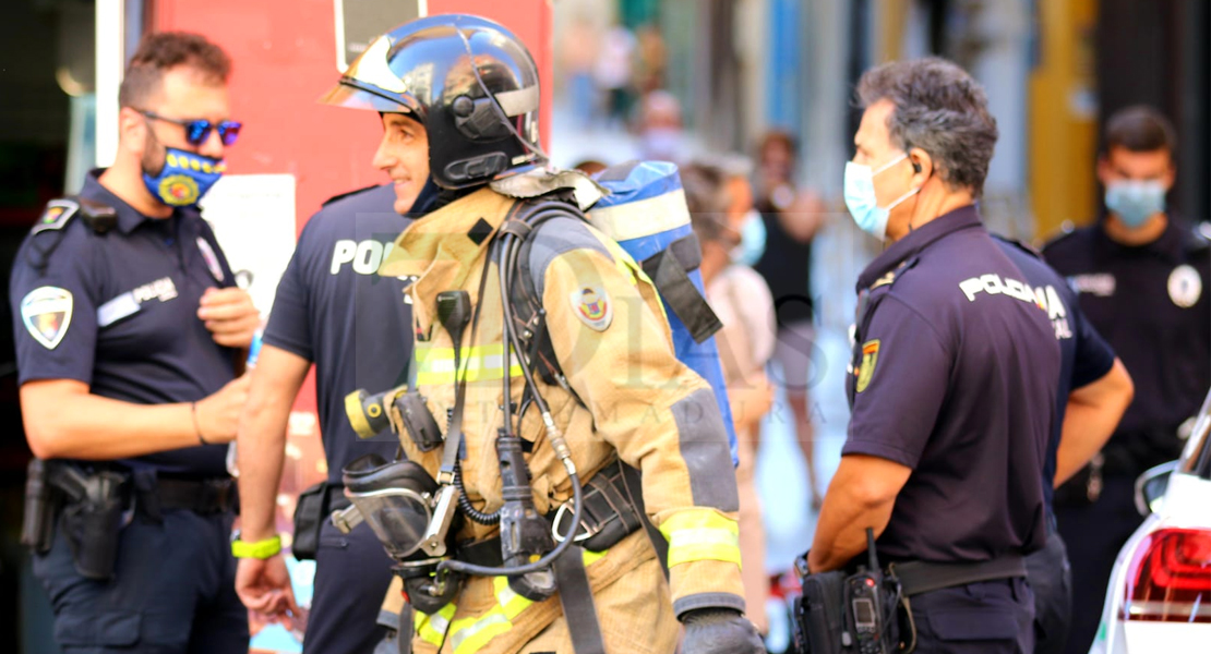 REPOR - Incendio de vivienda en el centro de Badajoz