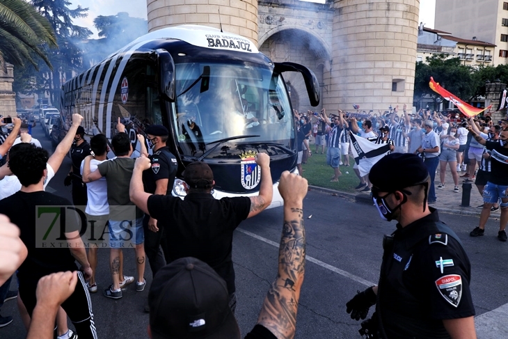 Con la ilusión intacta en que se traigan el ascenso a Badajoz