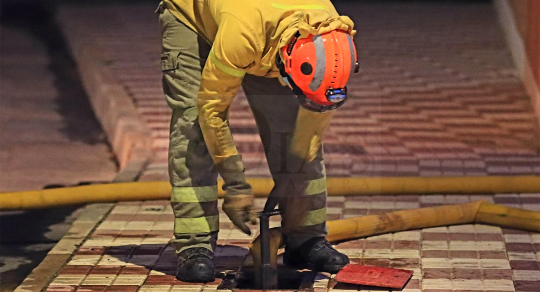 REPOR - Incendio declarado nivel 1 en Lobón (Badajoz)