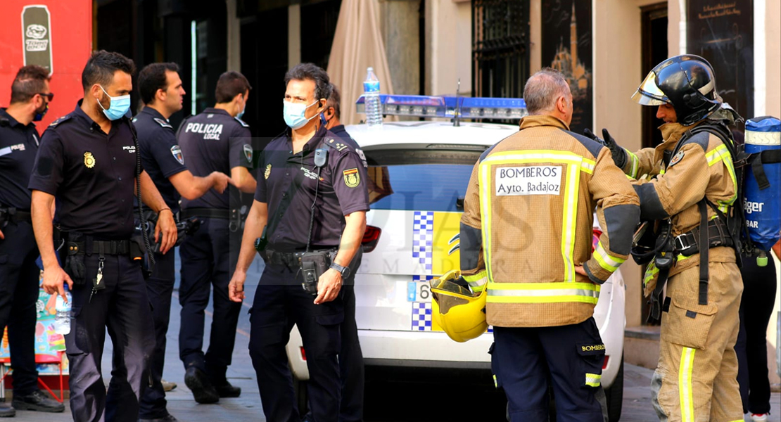 REPOR - Incendio de vivienda en el centro de Badajoz