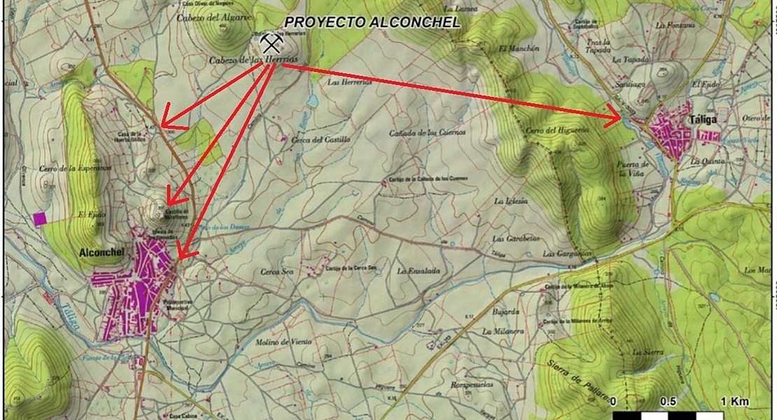 La “mina oculta” del megaproyecto a cielo abierto de la comarca de Olivenza