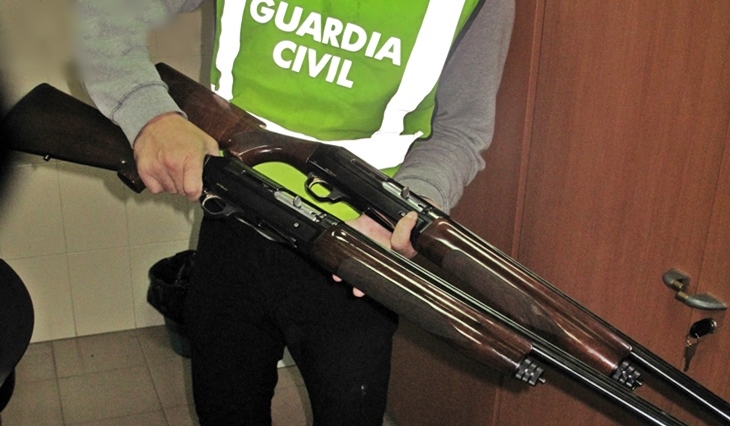 La Guardia Civil destruyó más de 86.000 armas durante el 2019