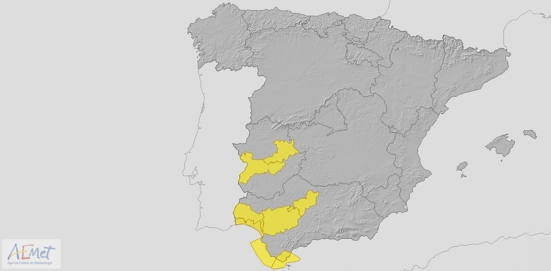 MIÉRCOLES: Continúan las alertas del 112 por altas temperaturas