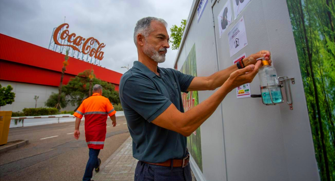 Toda la fuerza de ventas de Coca-Cola en la calle para ayudar a la Hostelería extremeña