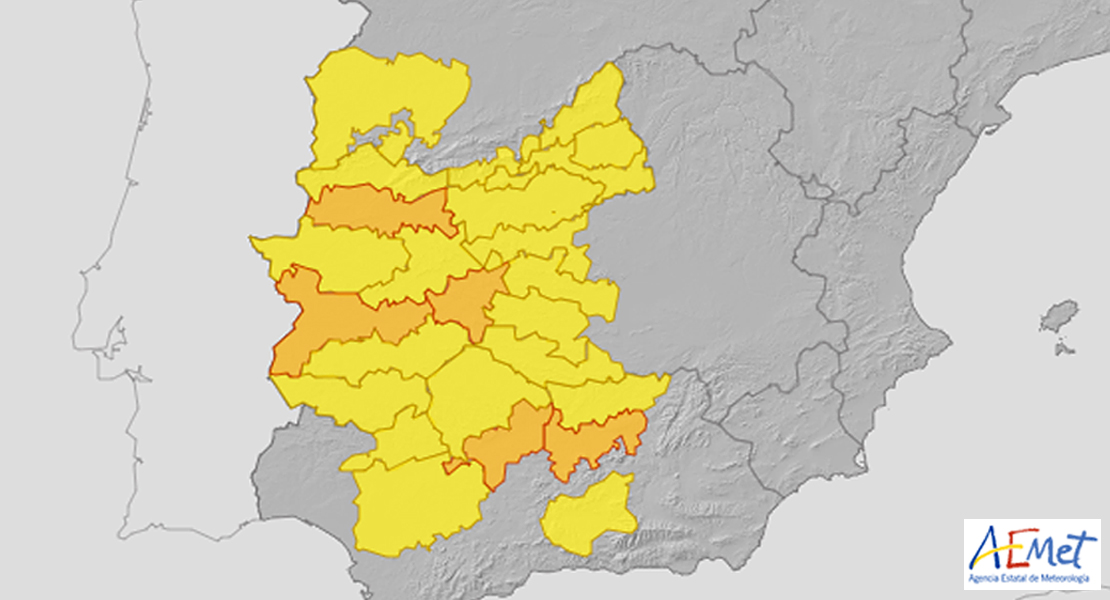 Las temperaturas podrían superar los 41 grados este sábado en varias zonas de Extremadura