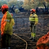 Imágenes y vídeo del incendio forestal cercano a Alburquerque (Badajoz)