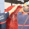 El corazón más solidario de los Bomberos de Badajoz ya está en el CC El Faro