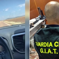 Cazado por grabarse conduciendo a casi 190 km/h por una carretera extremeña