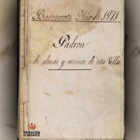 Padrón de almas y vecinos de la Villa de Barcarrota del año 1871