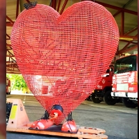 El corazón más solidario de los Bomberos de Badajoz se instalará en el CC El Faro