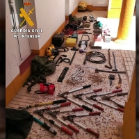Detenidos los autores de siete robos en explotaciones agrícolas de Santa Marta (Badajoz)