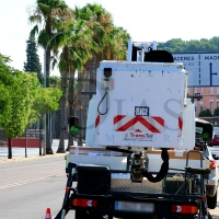 Ya están en funcionamiento los nuevos radares pedagógicos en Badajoz