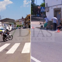Dos motoristas hospitalizados tras un accidente en Alcuéscar (Cáceres)