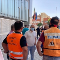 Cs apoya a los trabajadores de ambulancias Tenorio