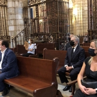 Celebrado el funeral en memoria de las víctimas del COVID-19 en la Catedral de Badajoz