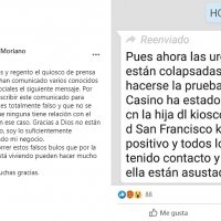 CREEX pide que cesen los bulos y el alarmismo sobre la situación sanitaria