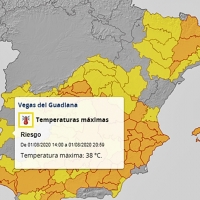 Alerta amarilla para este sábado en algunas zonas de Extremadura