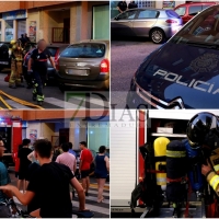 Incendio de vivienda en San Roque (Badajoz)