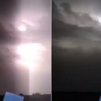 Las tormentas, el viento y los granizos llegan a Extremadura