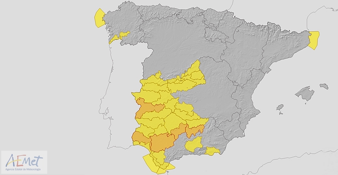 112: Vuelve la alerta naranja a la región