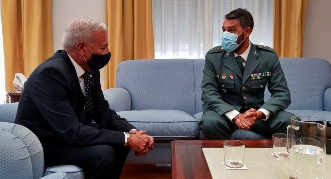 Despedida del Teniente Coronel Héctor Pulido García como Jefe del Sector de Tráfico de Extremadura