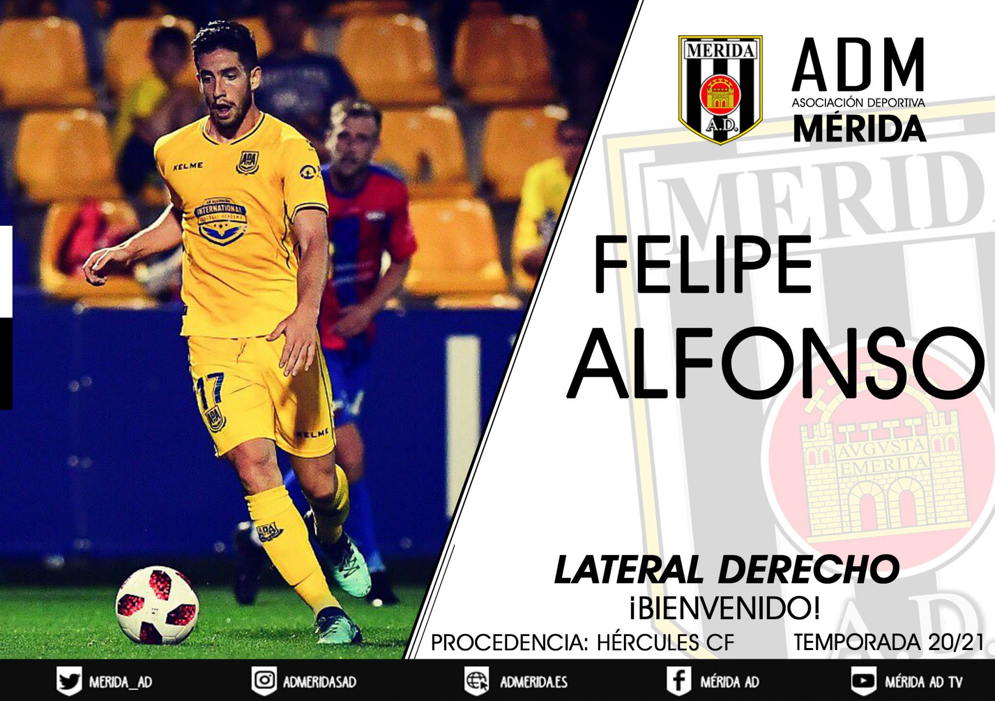 Felipe Alfonso se convierte en nuevo jugador romano