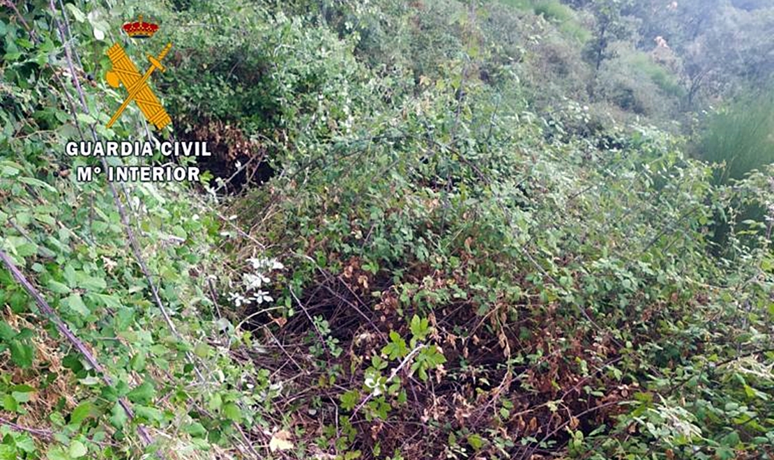 La Guardia Civil rescata a dos senderistas en el Valle del Ambroz (Cáceres)