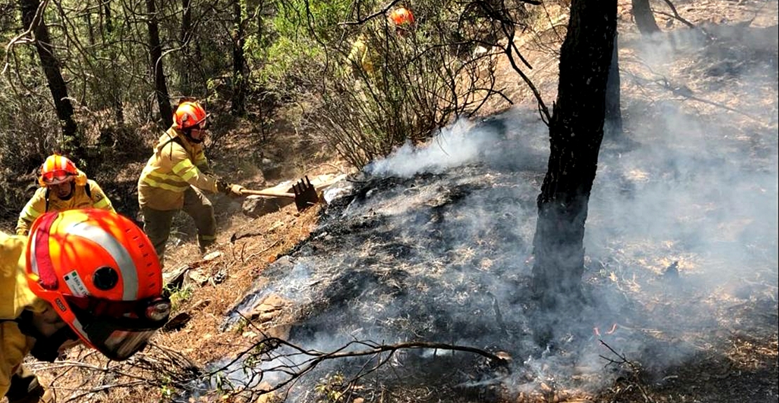 Extremadura perdió 700 hectáreas en 23 incendios durante la pasada semana