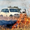 Un incendio alerta a los vecinos de la zona sur de Badajoz