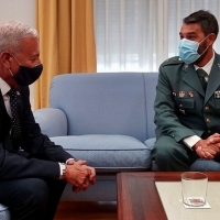 Despedida del Teniente Coronel Héctor Pulido García como Jefe del Sector de Tráfico de Extremadura