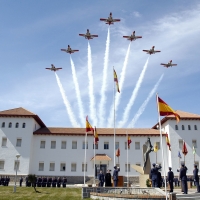 Máximas medidas de contención en la nueva valla alrededor de la Academia del Aire de San Javier