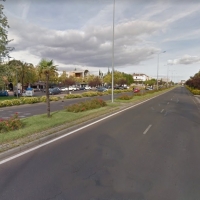 Herido grave tras una colisión en la Avenida de Elvas (Badajoz)