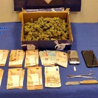 La Policía Nacional desmantela un punto de venta de drogas en Don Benito