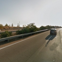 Agentes de la Guardia Civil interceptan a un conductor en sentido contrario en la A-5 (Badajoz)