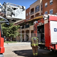 Incendio de vivienda en Ciudad Jardín (Badajoz)