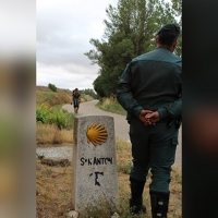 La Guardia Civil mejora la protección de los peregrinos en el Camino de Santiago