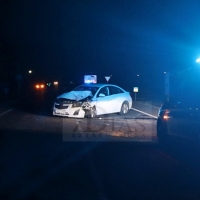 Accidente de tráfico en la carretera de Olivenza