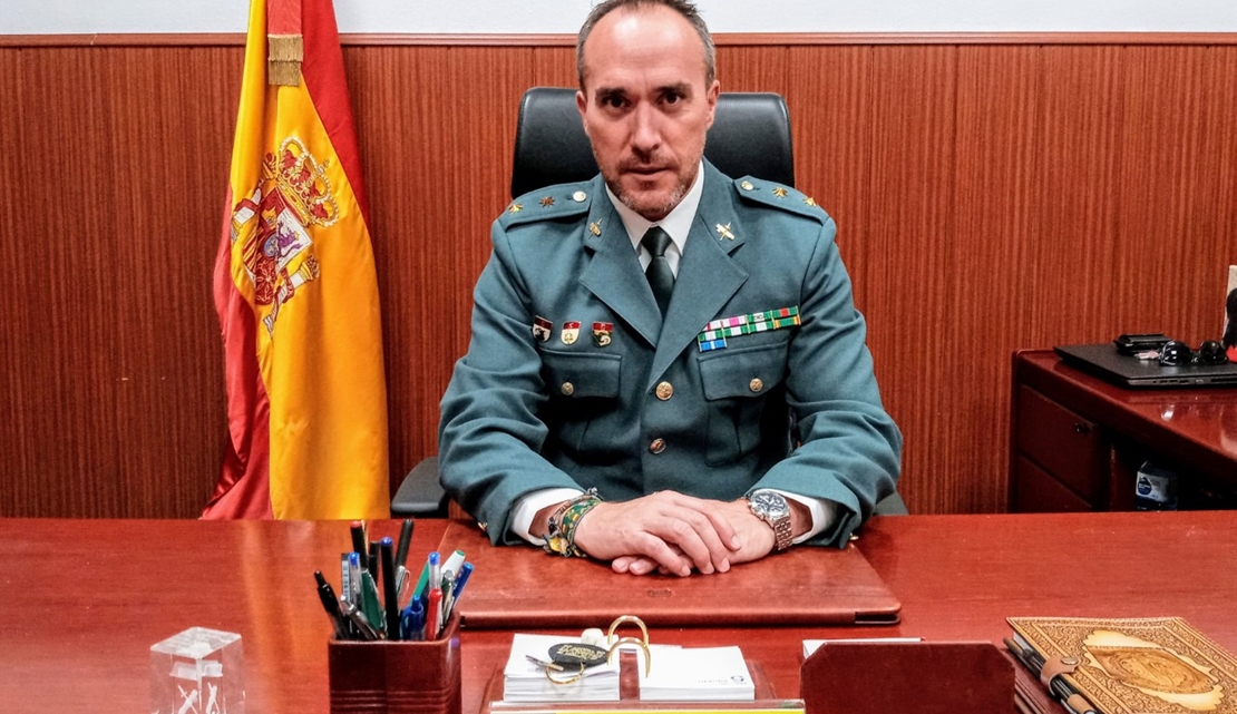 Manuel Delgado Fuentes, nuevo Jefe de la Comandancia de la Guardia Civil de Badajoz