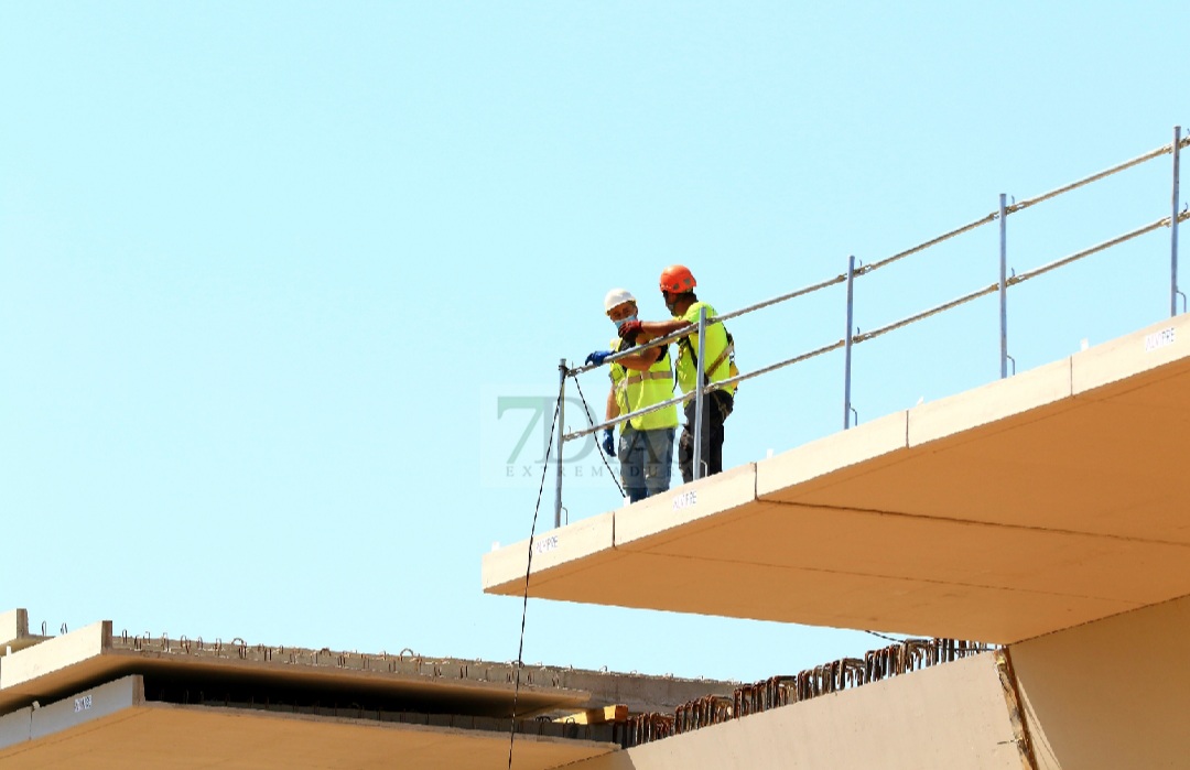 Así avanzan las obras del nuevo Puente en Badajoz