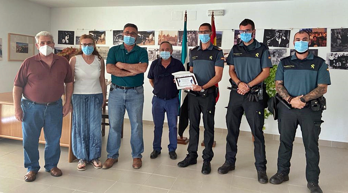 Los familiares del desaparecido en Deleitosa agradecen a la Guardia Civil el trabajo realizado