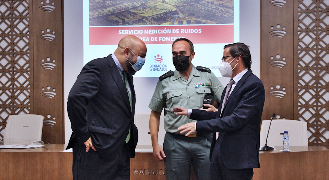 La Diputación de Badajoz impulsa un nuevo servicio de medición de niveles de contaminación acústica
